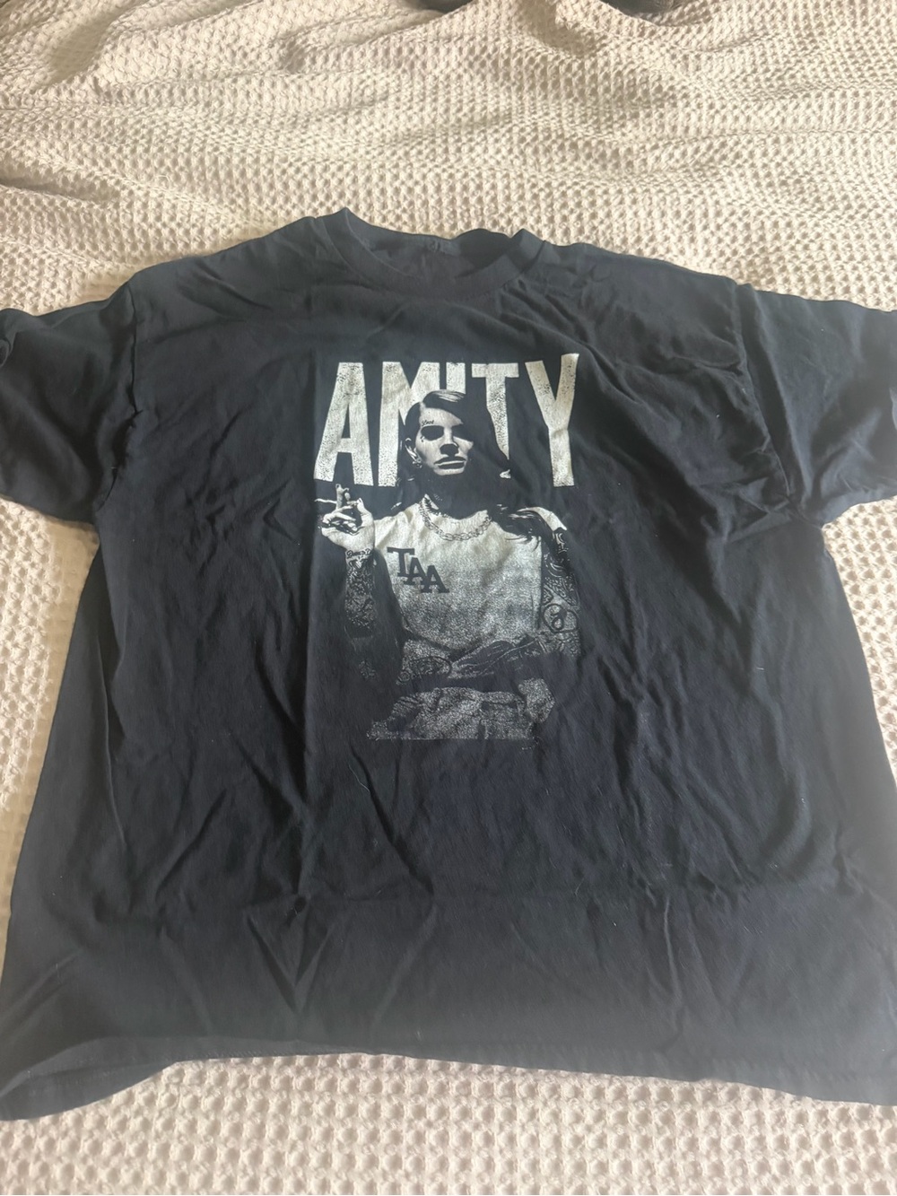 The Amity Affliction Lana Del Rey Graphic Black Men's T-Shirt